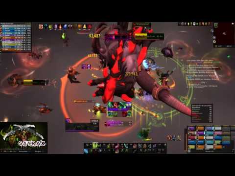 HTF VS  Xavius Mythic (PoV Demon Hunter Sayrax-Ragnaros)