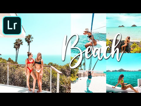 Beach Preset - Lightroom Mobile 2020 | Free DNG | Jade Angeli