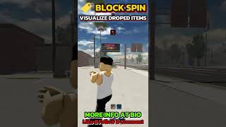 Block Spin ESP Dropped Items Easy Loot💸 #robloxscript #blockspin #roblox