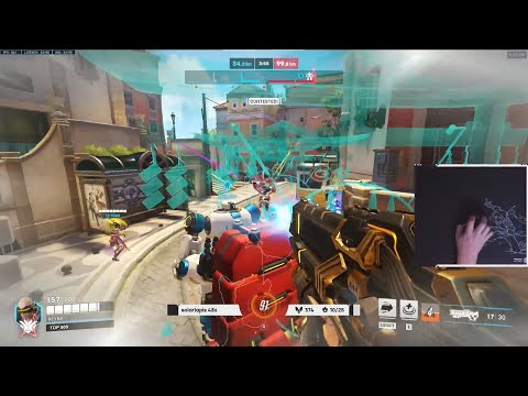 THIS IS WHAT 3000+ HOURS OF HITSCAN LOOKS LIKE! GALE SOLDIER 76 OVERWATCH 2 SEASON 5