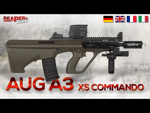 [Review] JG AUG A3 XS Commando S-AEG (S77 Begadi GEN.2 Update Version) Airsoft/Softair - EN Subtitle