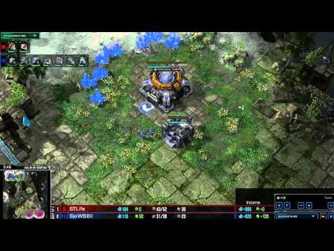 HD Starcraft 2 Life v Sjow ZvT Heart of the Swarm g2