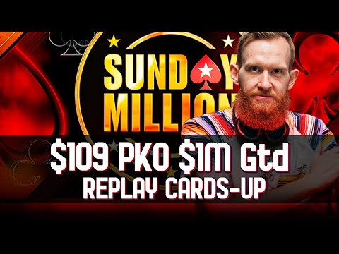 $109 Sunday Million PKO Gambler4444 | yarik1903 | sydens $1M Gtd