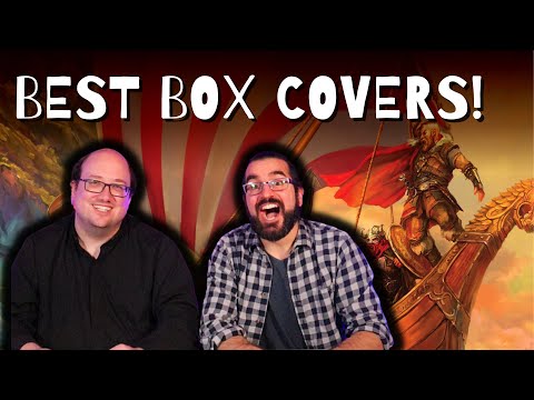 TOP TEN GREATEST BOARD GAME BOX COVERS | Top Ten Board Game List