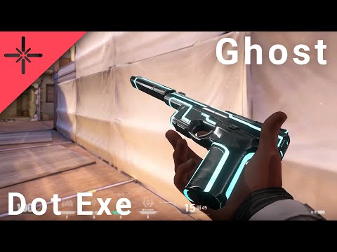 Valorant "Dot Exe" Ghost Skin Gameplay + Showcase
