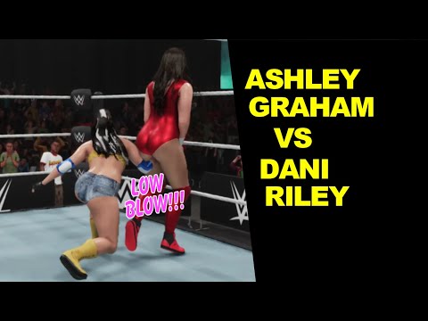 WWE 2K19 Ashley Graham vs Dani Riley - Extreme Rules