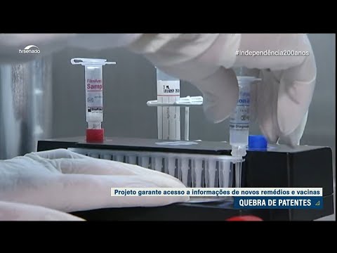 Senado deve analisar quebra de patentes de medicamentos e vacinas