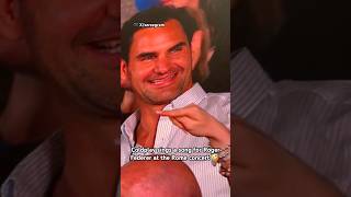 🎵 When Coldplay sings a song for Roger Federer at the 2024 Rome concert. 🤣🤣 #tennis #coldplay