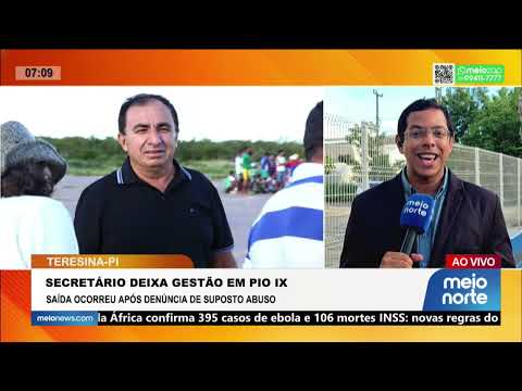 Secretário deixa gestão em Pio IX após denúncia de suposto abuso; saiba mais! | Bom Dia