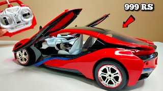 Fastest RC BMW i8 Electric Car Unboxing & Testing - Chatpat toy tv