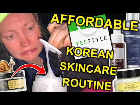 100ドル YesStyle 韓国スキンケア習慣（1年レビュー）2021-2022年 ($100 YesStyle Korean Skincare Routine (ONE YEAR REVIEW) 2021 - 2022)