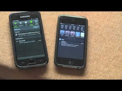 Brief: iOS 5 vs. Android 2.3 Notifications!