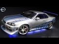 nfs carbon gameplay with 2 fast 2 furious skyline ...