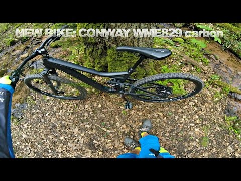 new bike: Conway WME 829 carbon - little bike presentation