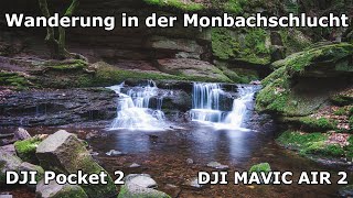 Monbachschlucht Wanderung  DJI Pocket 2 - DJI MAVI