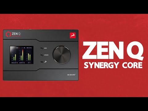 Antelope Audio Zen Q Synergy Core Thunderbolt 3 Audio Interface 2021 - Present - Black image 7