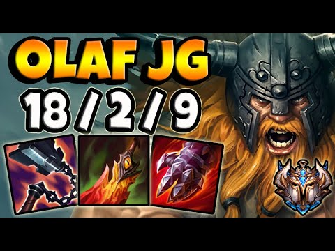 Olaf vs Xin Zhao [ Jungle ] Lol Korea Challenger Patch 12.1 ✅