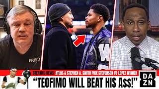 "He Can Bully Him!" Teddy Atlas MAKES Final Prediction for Teofimo Lopez vs Shakur Stevenson!
