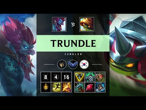 Trundle Jungle vs Rammus - KR Diamond Patch 25.20