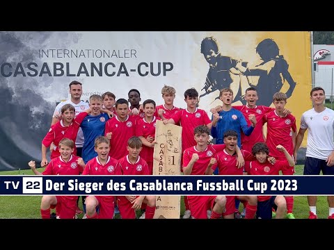 SPORT TV22: U14 GAK gewinnt gegen TSV 1860 München beim internationalen Casablanca Fussball Cup 2023