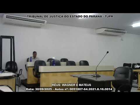 TRIBUNAL DO JÚRI DE LONDRINA/PR - 30/09/2025 - AUTOS N.º 0051807-64.2021.8.16.0014