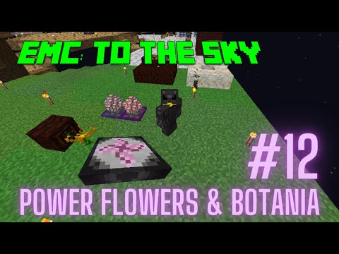 Unbelievable EMC Power Flower & Botania Setup - EMC: To The Sky #12