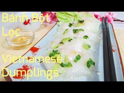 Vietnamese Gluten-Free Caramelised Chicken & Prawn Dumplings| Bánh Bột Lọc| 越式焦糖雞蝦餃的做法
