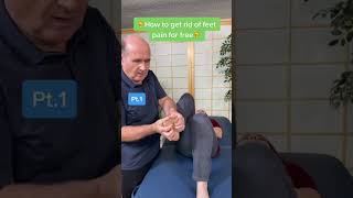 How to get rid of feet pain for free. 🦶