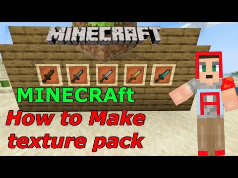 Learn how to make Minecraft texture pack like a pro!