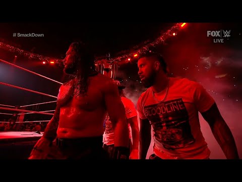 DEMON FINN BALOR ! Attacks Roman Reigns & Usos, WWE Smackdown Highlights 24 September 2021