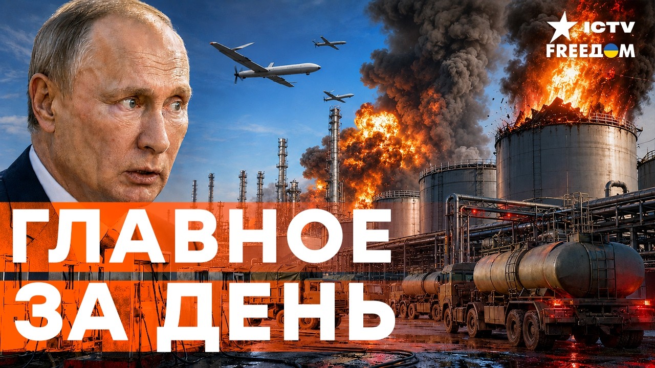 ОБРАТНЫЙ ОТСЧЕТ НАЧАЛСЯ! Дроны парализовали стратегические объекты РФ | Freedom