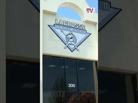 This store allows you to make lacrosse sticks your way #newyork #lacrosse #highschoolsports