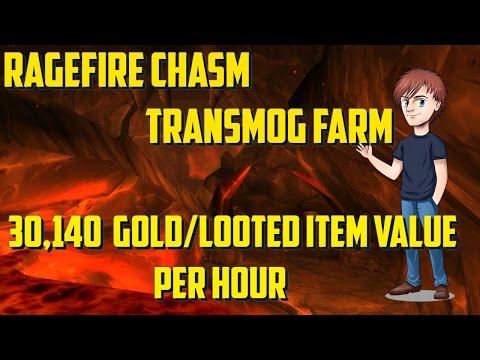 WoW | 30,000 Gold Per Hour | Ragefire Chasm Transmog Farm