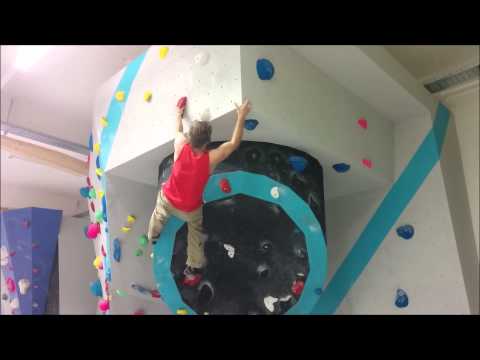 Flo´s neuer 7b+ Boulder in der Boulderwelt München West