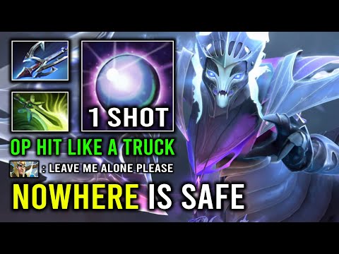 WTF 1 Shot Global Haunt Nowhere Is Safe Brutal Desolate Hit Like a Truck Spectre Dota 2