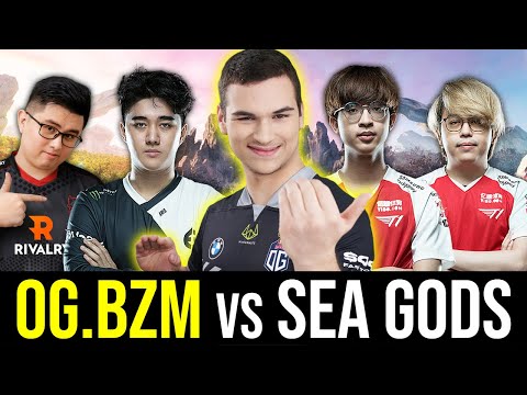 OG.bzm meet SEA Gods in RANKED - MATCH MVP! DOTA 2