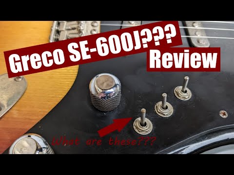 Greco SE 600J 1979 Jeff Beck Strat Copy image 7