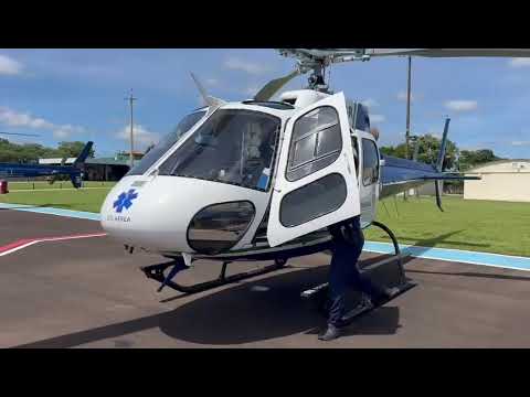 Samu Aéreo de Maringá participa de operação para transporte de órgãos