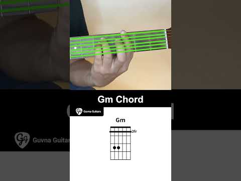 How To Play The Gm Chord On Guitar - Guvna Guitars