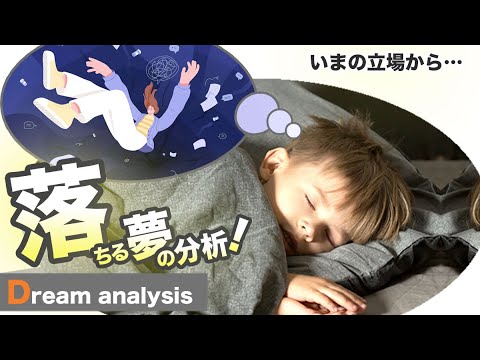 【ユング心理学】落ちる夢-よくある夢の分析！医療系(柴犬ルーベンス)