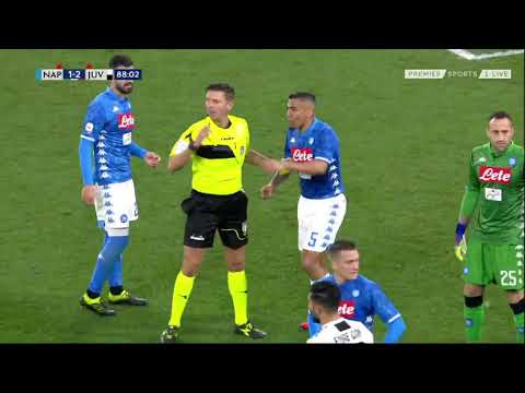 Fallo di Koulibaly su Dybala e rimessa laterale Napoli non restituita