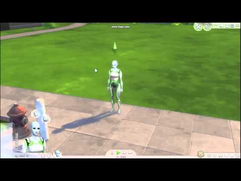 The SimS 4 Witaj w Pracy-cz.2-Poznajemy kosmitów i interakcje z nimi zwiągane!