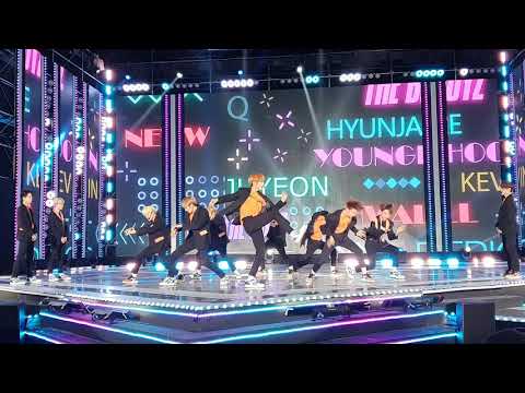 WORLD KPOP DANCE FINAL. GUEST. BOYGROUP  THE BOYZ 'DDD' . SEOUL MUSIC FESTIVAL.