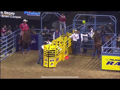 Rnd 10 team roping 2015 NFR 