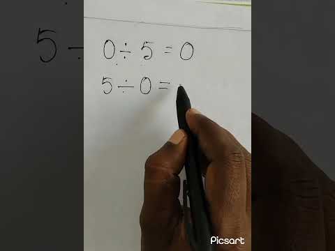 0&divide;5=? 5&divide;0=?🤔
