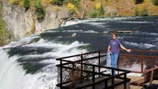 preview picture of video 'Upper Mesa Falls, Idaho'