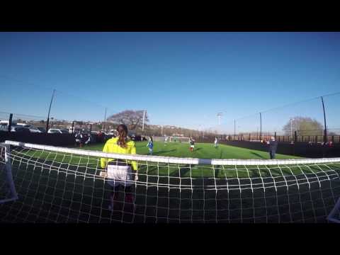 EFL GIRLS CUP: Action from the EFL Girls Cup at SGS Filton