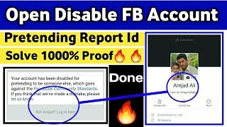 How To Open Pretending Disable Facebook Account Full Real Trick Proof 2019