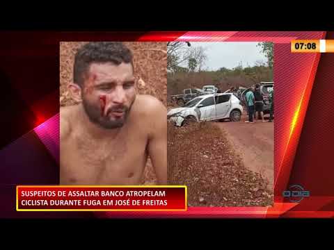 Suspeitos de explodir banco fazem refém e matam morador atropelado durante perseguição 28 10 2020