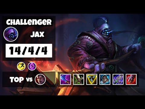 Jax vs Darius TURKISH Challenger TOP (14/4/4) - v11.10
